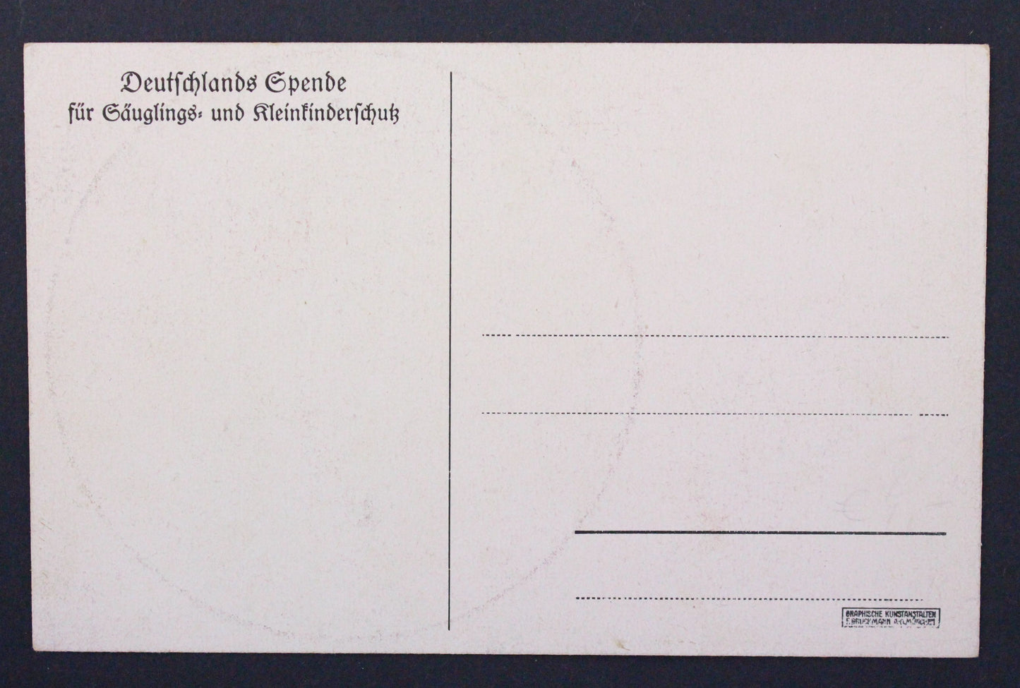 Pohlednice Fieldpost válečná Deutschlad Gepede