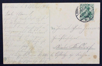 Pohlednice Postkarte Artillerie im Feuer