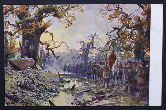 Pohldenice Fieldpost polní pošta 53. Reserve-Division 1914