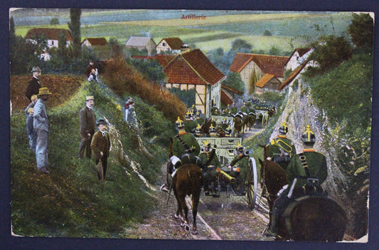 Pohled Fieldpost Artillerie