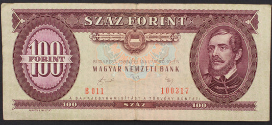 100 forint 1984 s. B