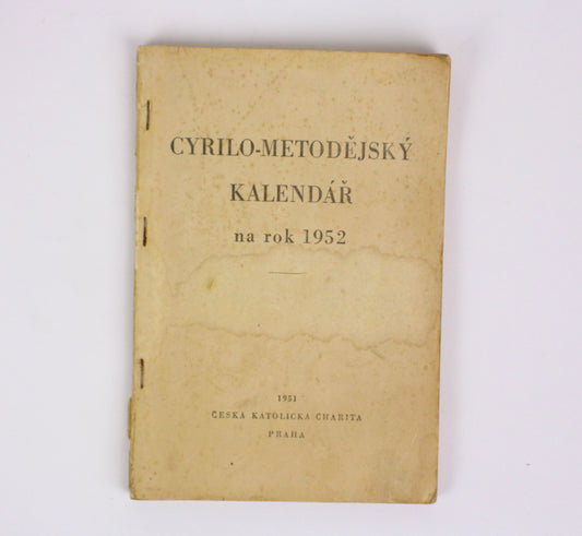 CYRILOMETODĚJSKÝ KALENNDÁŘ 1952