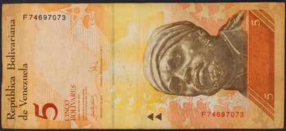 VENEZUELA 5 bolivares 2008