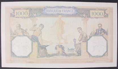 Francie 1000 FRANCS 1938