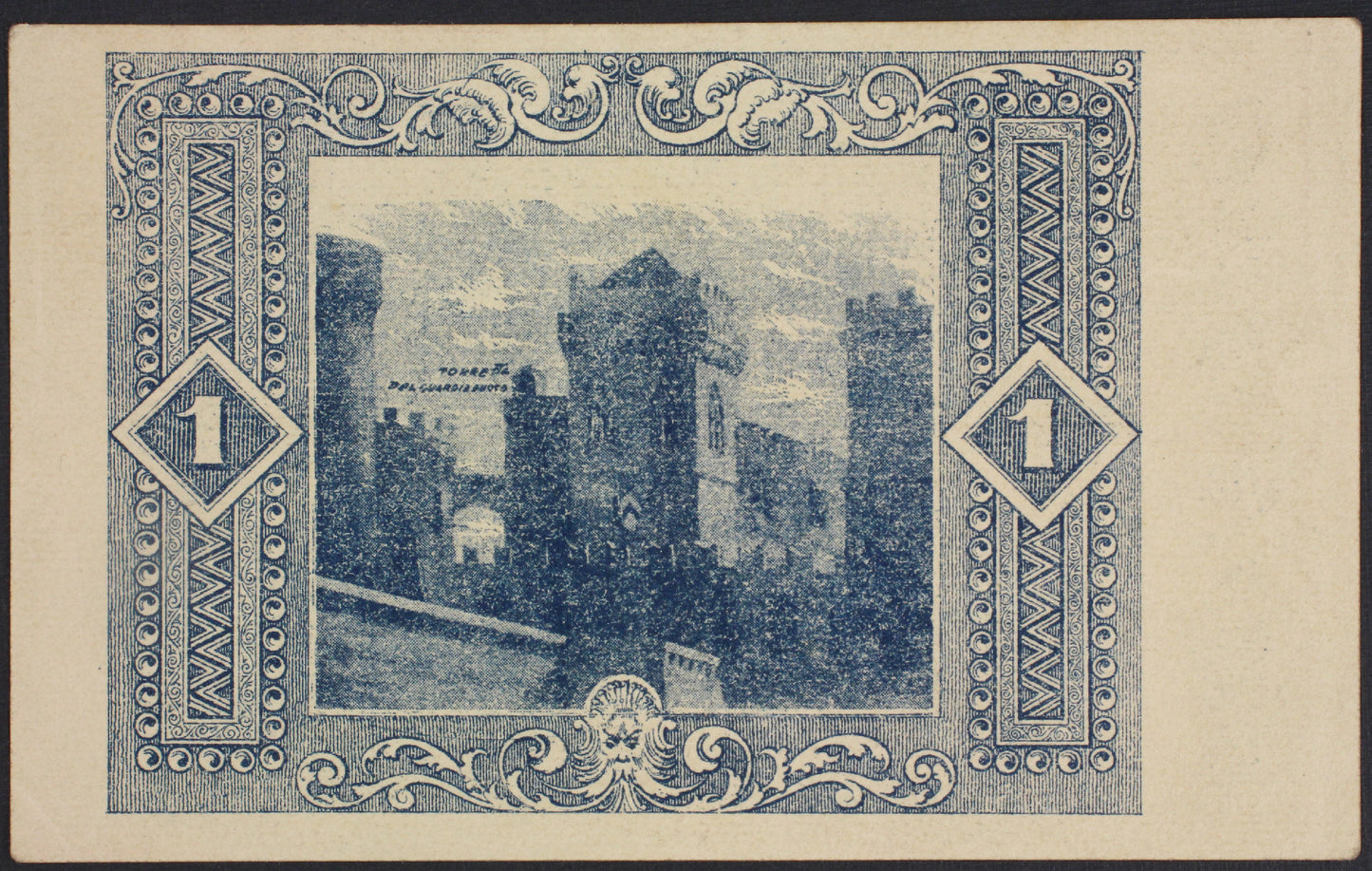 itále - 1 lira 1916 - město UDINE - I. světová válka