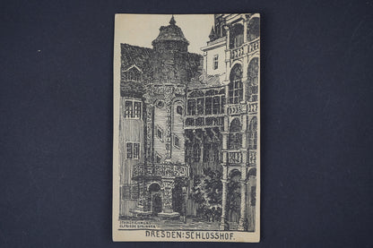 Pohlednice Dresden Schlosshof