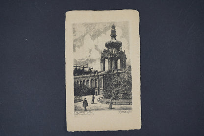 Pohlednice Zwinger Dresden