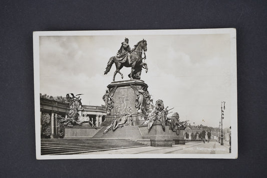 Pohlednice Berliun Nationaldenkmal