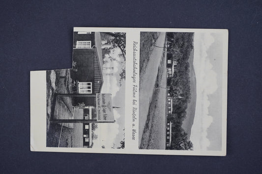 Pohlednice Nacistická Reichsautobahnlager Fülme bei Einteln a. weser