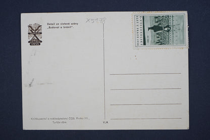 Pohlednice 10 Všesokolský Slet v Praze 1938