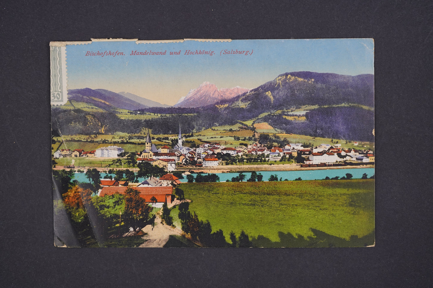 Pohlednice Bischofshofen Mandelwand und Hockkonig