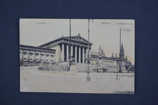 Pohlednice Vídeň WIEN Rakousko Parlament
