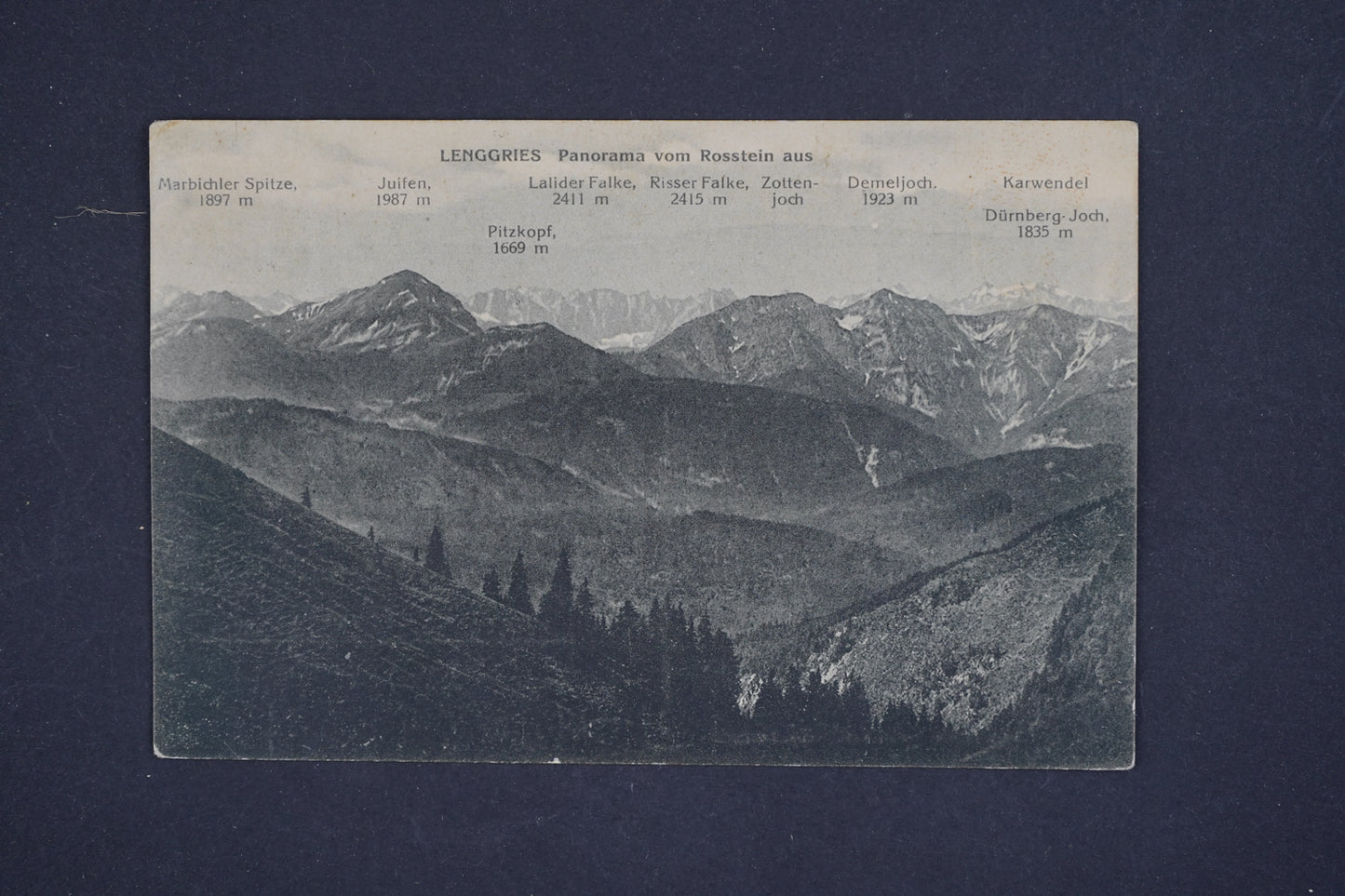 Pohlednice Lenggries