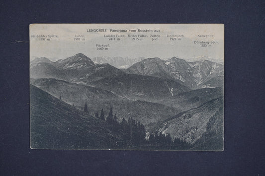 Pohlednice Lenggries