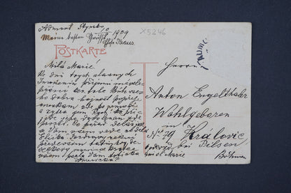Pohlednice Admont mit dem grossen Buchstein
