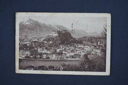 Pohlednice Salzburg vom Kapuzineberg