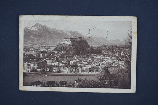 Pohlednice Salzburg vom Kapuzineberg