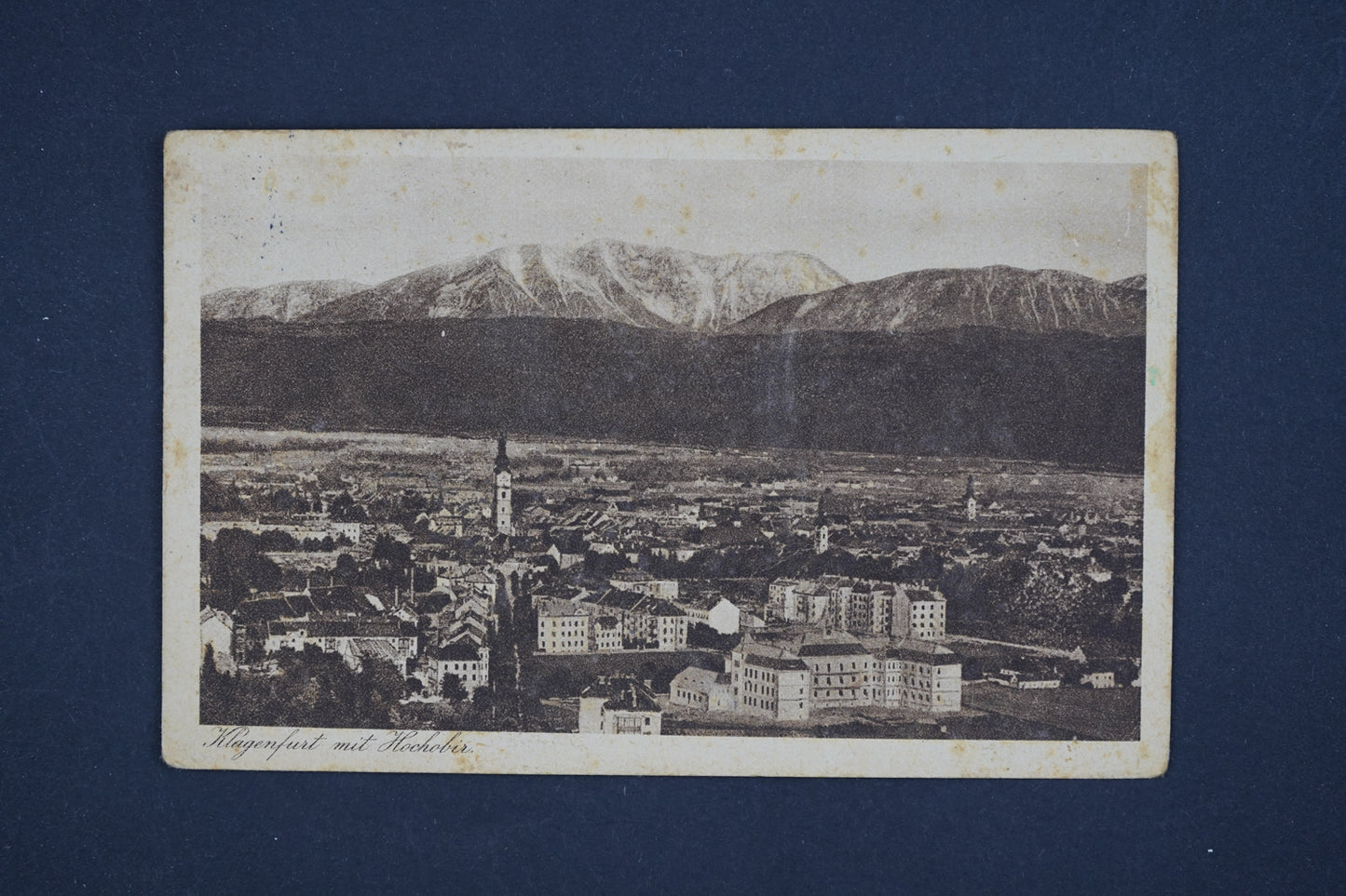 Pohlednice Klagenfurt mit Hochobir