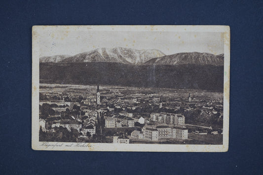 Pohlednice Klagenfurt mit Hochobir