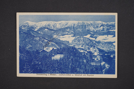 Pohlednice Semmering i Winter
