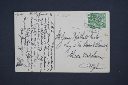 Pohlednice Reichsrats Palatz Wien Vídeň