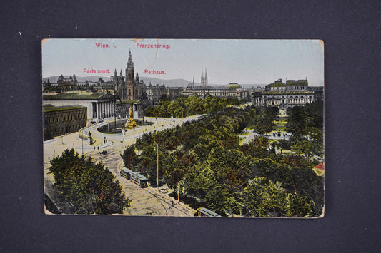 Pohlednice Wien Franzenring