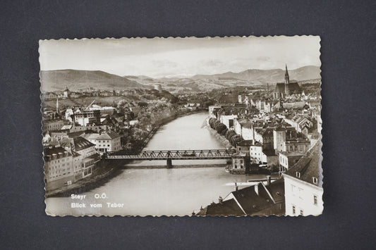 Pohlednice Steyr Blick vom Tabor
