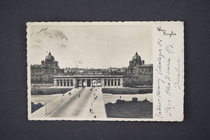 Pohlednice Vídeň Burgtor