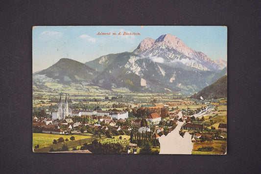 Pohlednice Admont m. d. Buchstein
