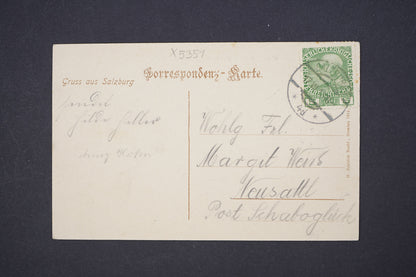 Pohlednice Salzburg vom Kapuzinerberg