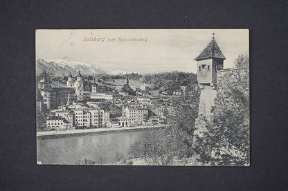 Pohlednice Salzburg vom Kapuzinerberg