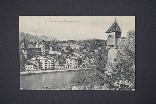 Pohlednice Salzburg vom Kapuzinerberg