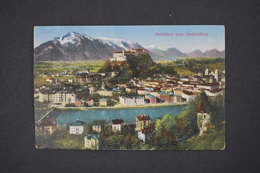 Pohlednice Salzburg vom Untersberg
