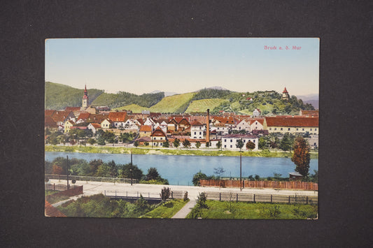 Pohlednice Bruck a. d. Mur. Rakousko
