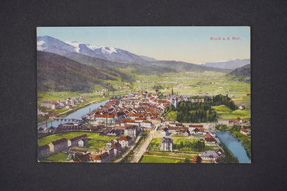 Pohlednice Bruck a. d. Mur. Rakousko