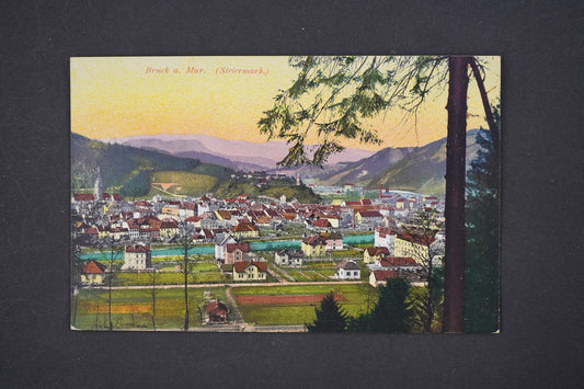 Pohlednice Bruck a. d. Mur. Rakousko