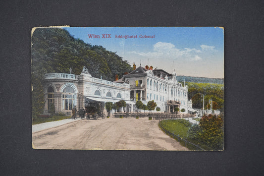 Pohlednice Vídeň Schloßhotel Cobenzl