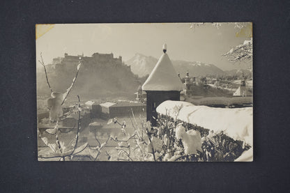 Pohlednice Salzburg Im Winter Rakousko