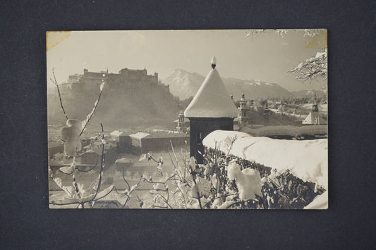Pohlednice Salzburg Im Winter Rakousko