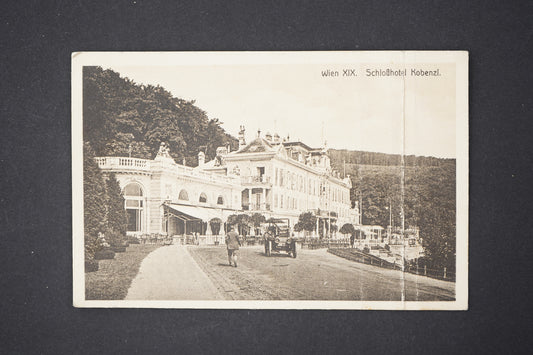 Pohlednice Vídeň Schloßhotel Kobenzl