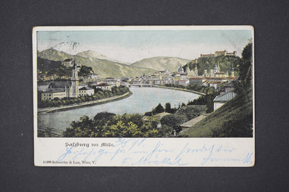 Pohlednice Salzburg Rakousko