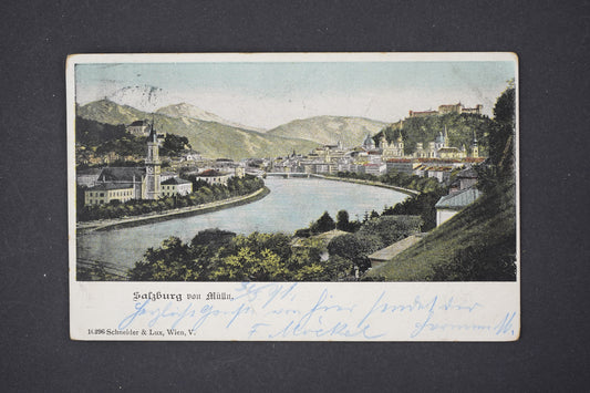 Pohlednice Salzburg Rakousko