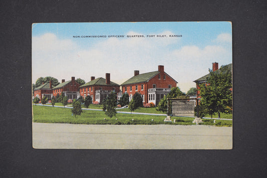 Pohlednice Fort riley Kansas (Amerika)