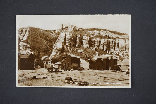 Pohlednice EAST HILL LIFT AND NET HUTS HASTINGS (Amerika)