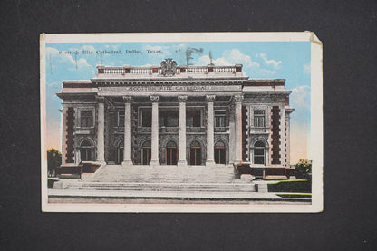 Pohlednice SCOTTISH RITE CATHEDRAL DALLAS TEXAS