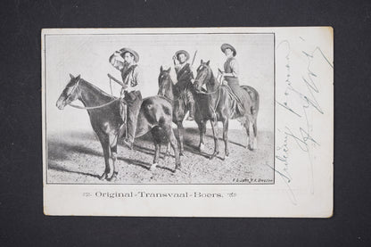 Pohlednice ORIGINAL TRANSVAAL BOERS
