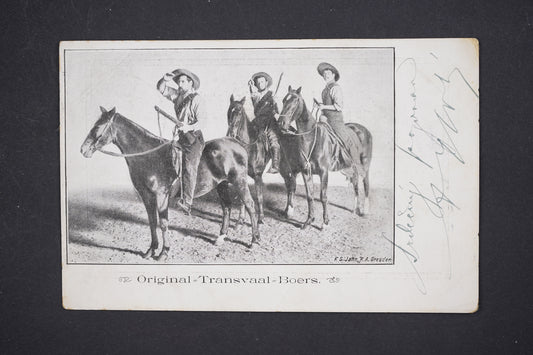 Pohlednice ORIGINAL TRANSVAAL BOERS