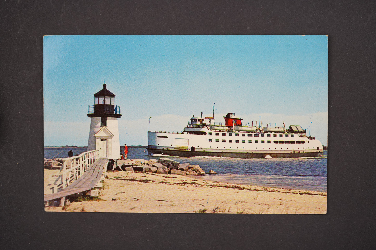 Pohlednice Rounding brant point light paravion (x5698)