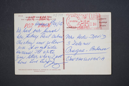 Pohlednice AIR MAIL POR AVION (x5701)