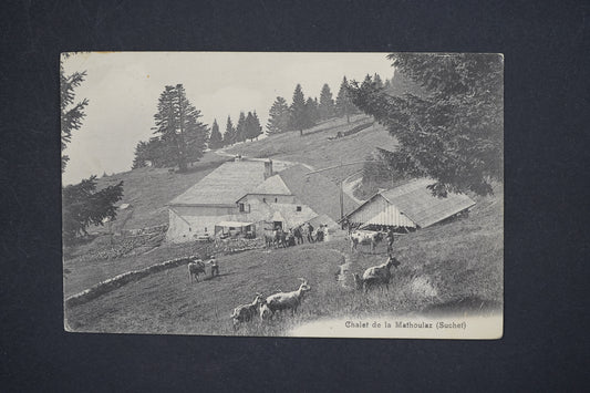 Pohlednice CHALET DE LA MATHOULAZ (x5705)
